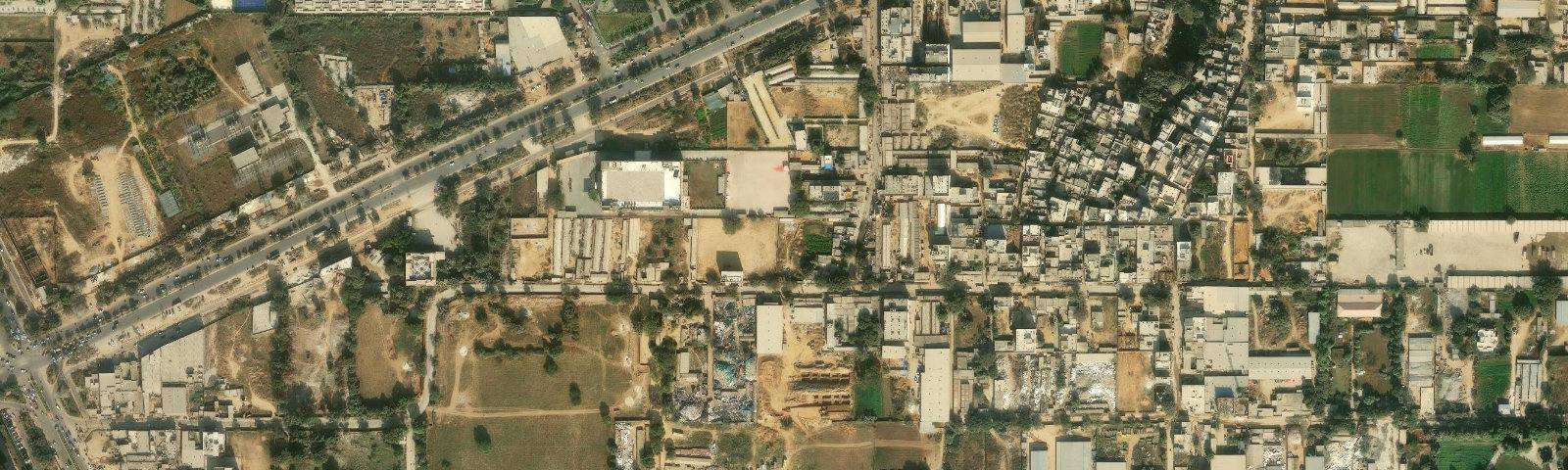 Satellite view of the Blue Vistas office area — Emaar Emerald Plaza, Sector 65, Gurugram
