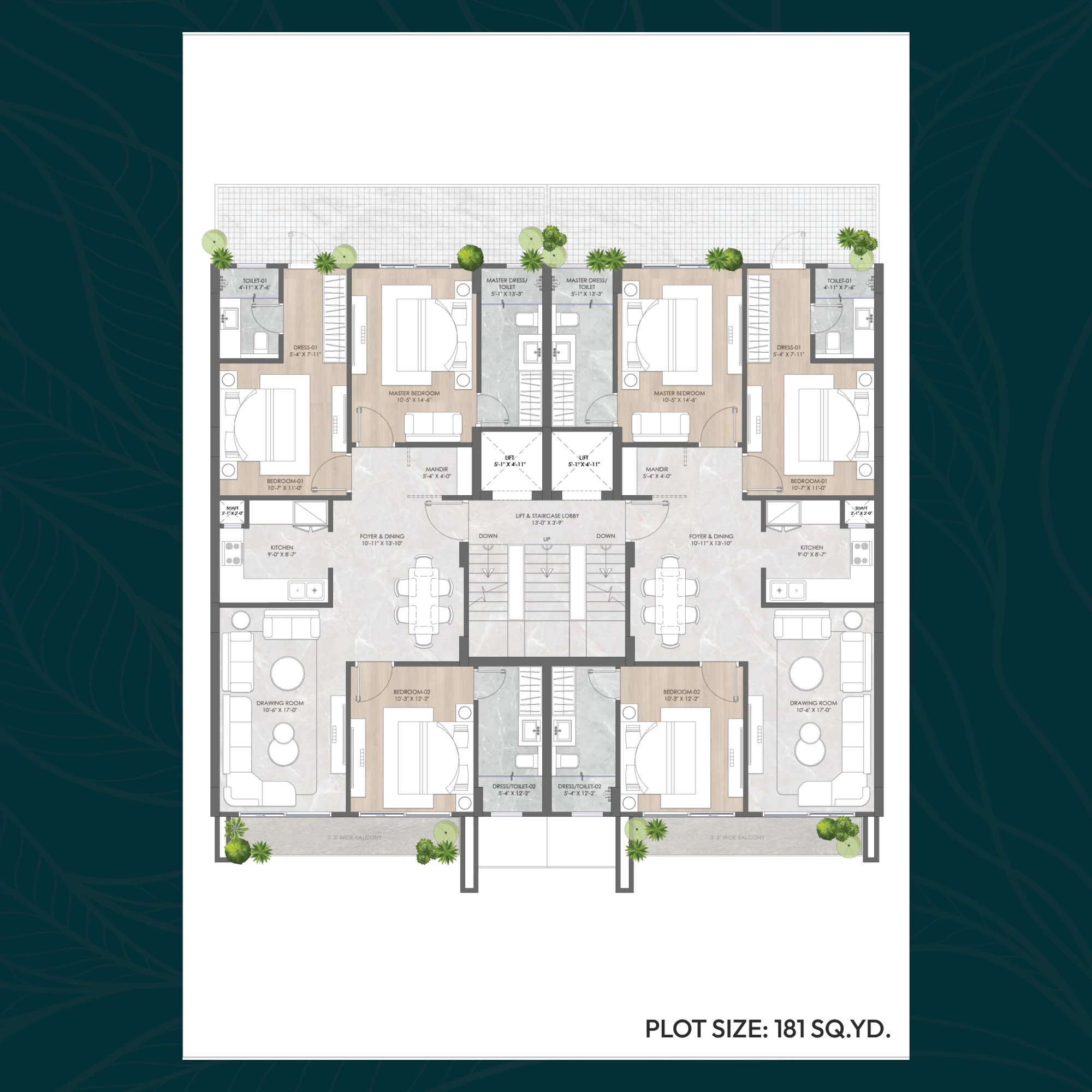 EON7 — floor / unit plan 1