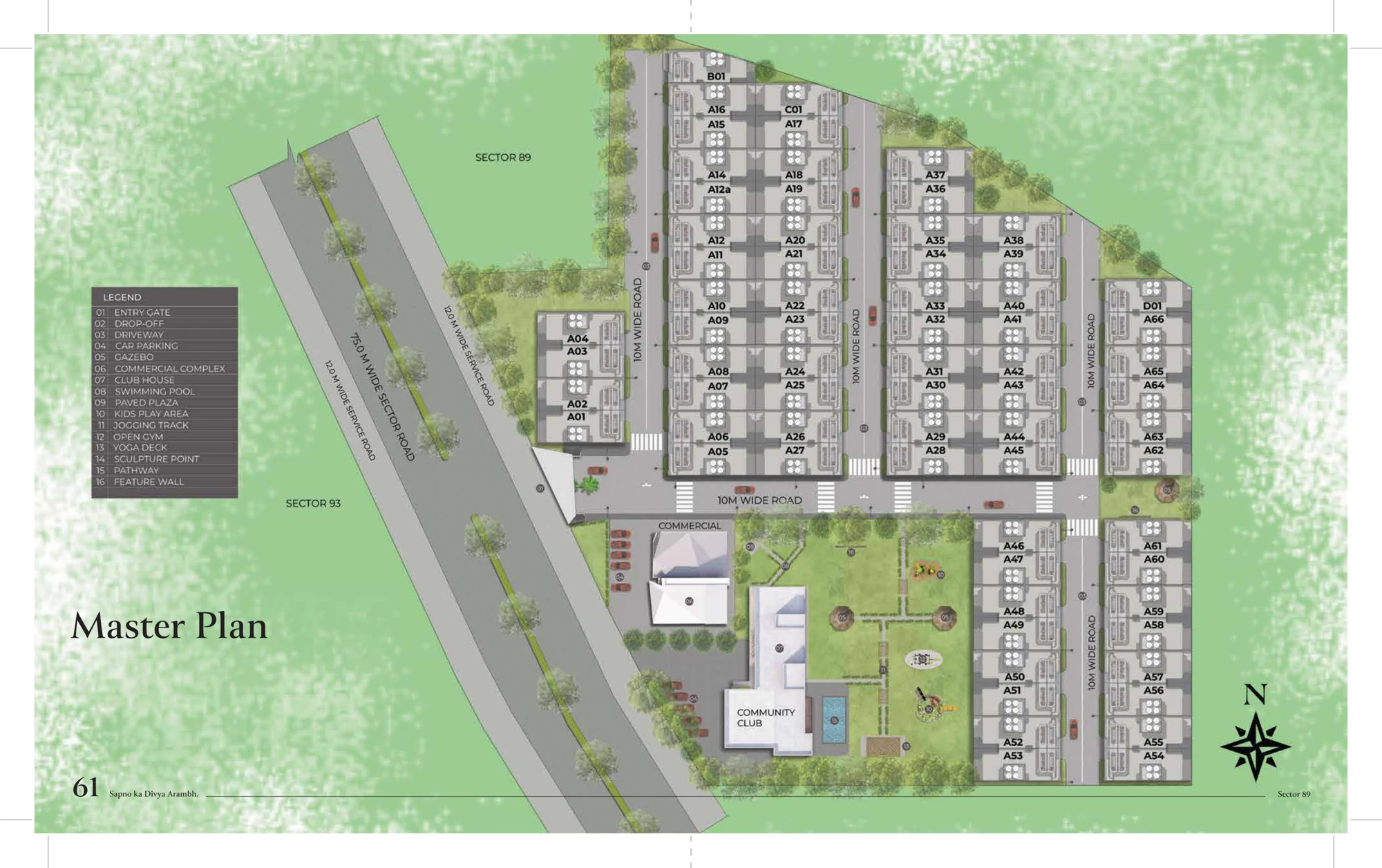 Kashi - Grand Premium Floors — floor / unit plan 3