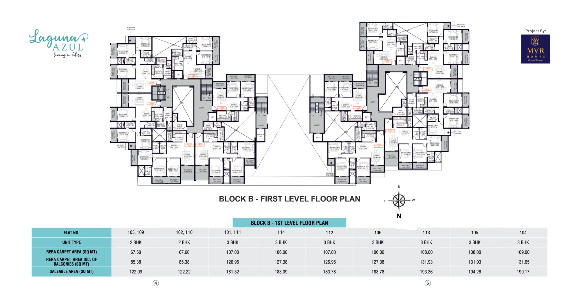 Laguna Azul — floor / unit plan 1